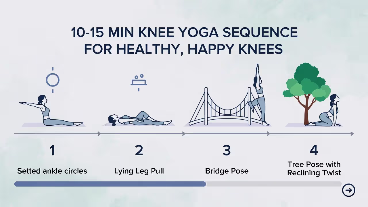 Your quick 10–15 minute daily knee-support sequence