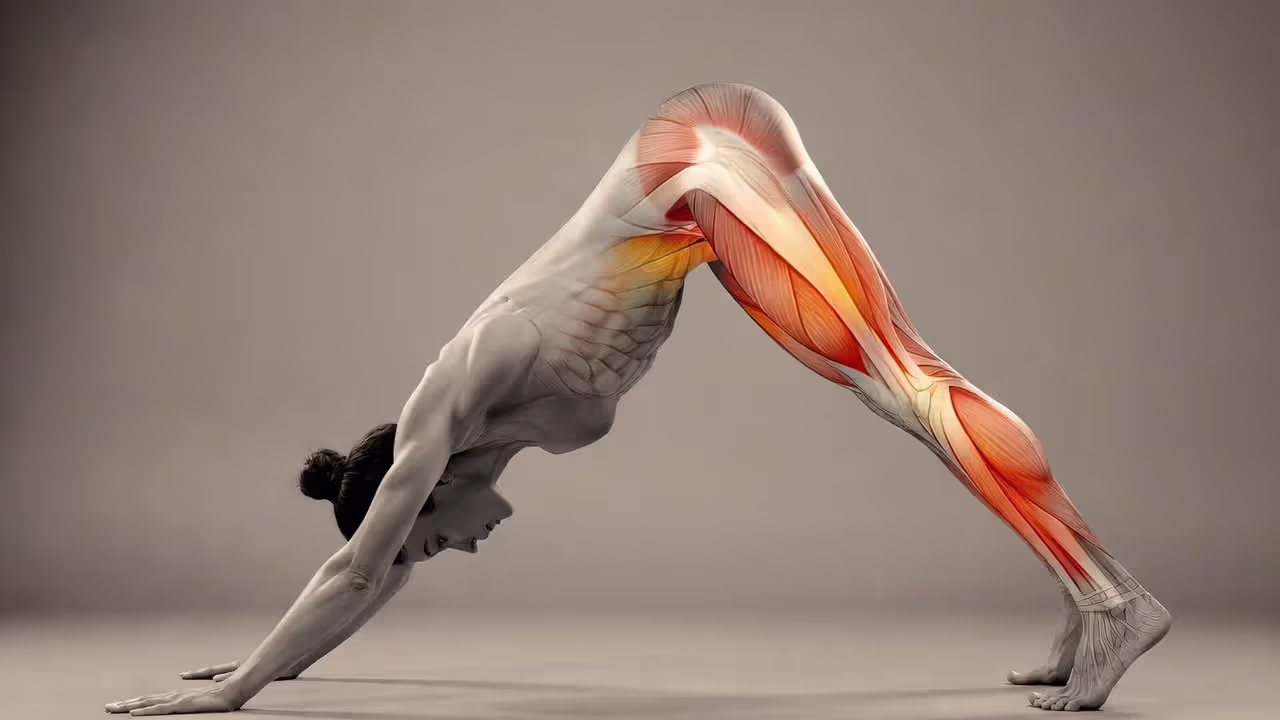 Downward Dog activates the entire posterior chain.